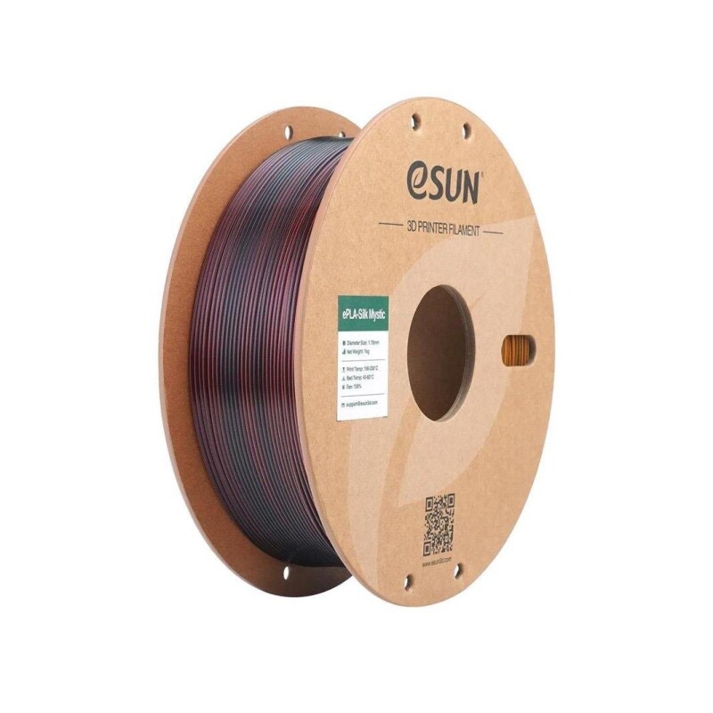 Esun PLA-Silk Mystic Filament Black-Red-Gold
