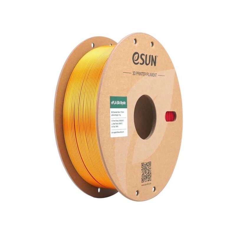 Esun PLA-Silk Mystic Filament Red-Gold-Purple