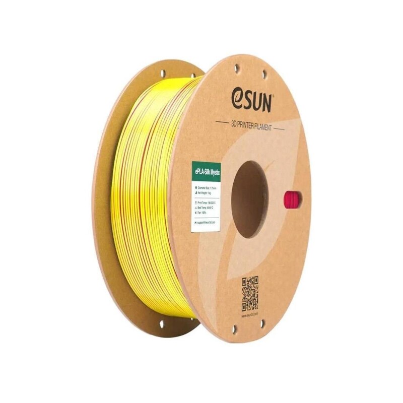 Esun PLA-Silk Mystic Filament Red-Yellow-Blue