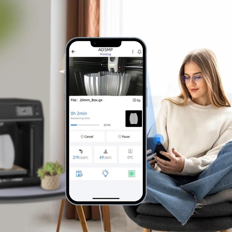 FLASHFORGE Adventurer 5M Pro 3D Yazıcı