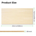 xTool 3mm Basswoood Plywood 12*12 inch 30pcs