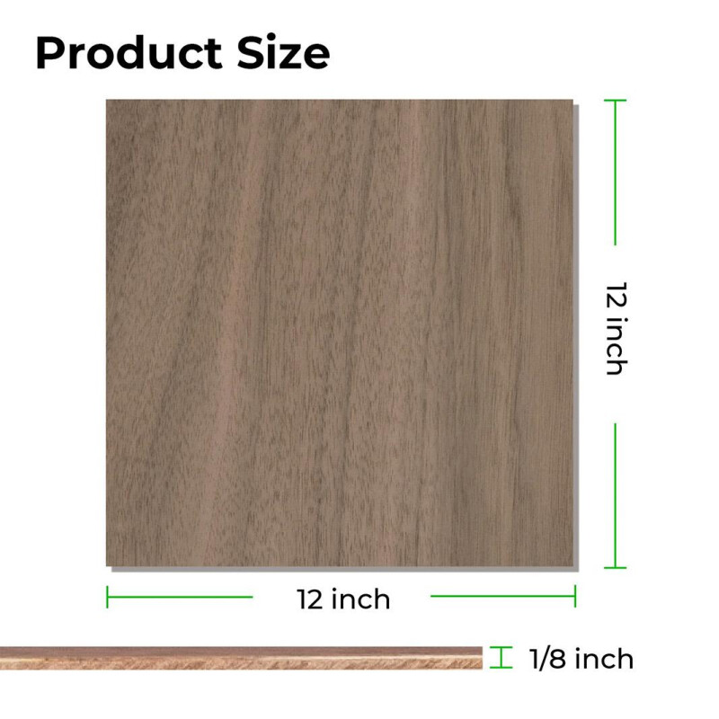 xTool 3mm Walnut Plywood 12*12inch 30pcs