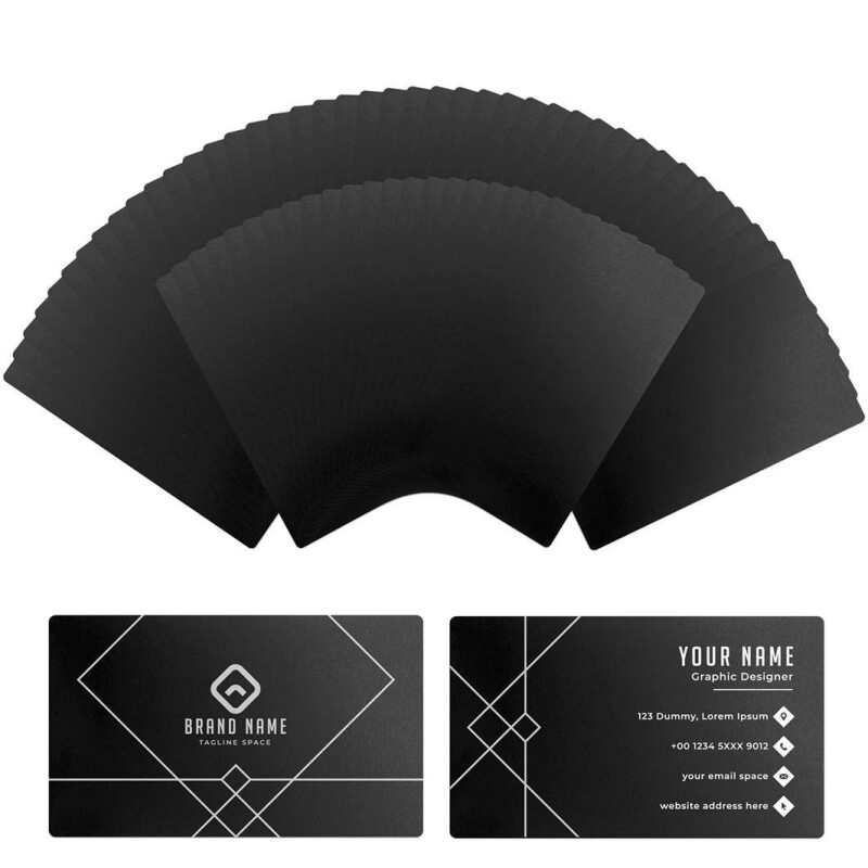 xTool Black Metal Business Card (300pcs)