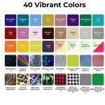 xTool Self-adhesive Vinyl Kit 80pcs