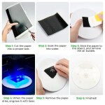 xTool Laser Engraving Paper Black 4pcs