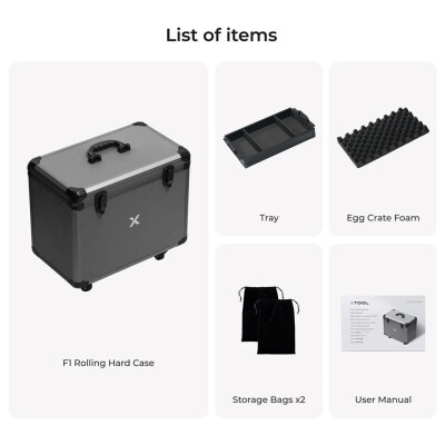 xTool Rolling Hard Case F1