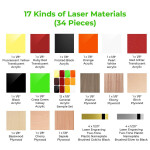 xTool S1 Laser Material Kit