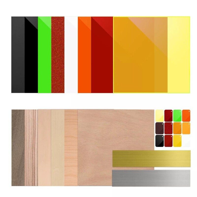 xTool S1 Laser Material Kit